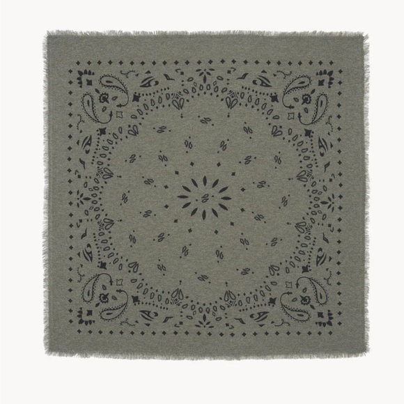 Kujten Accessories - NWT KUJTEN SMALL BANDANA HACHI KAKI
Small Cashmere Bandana